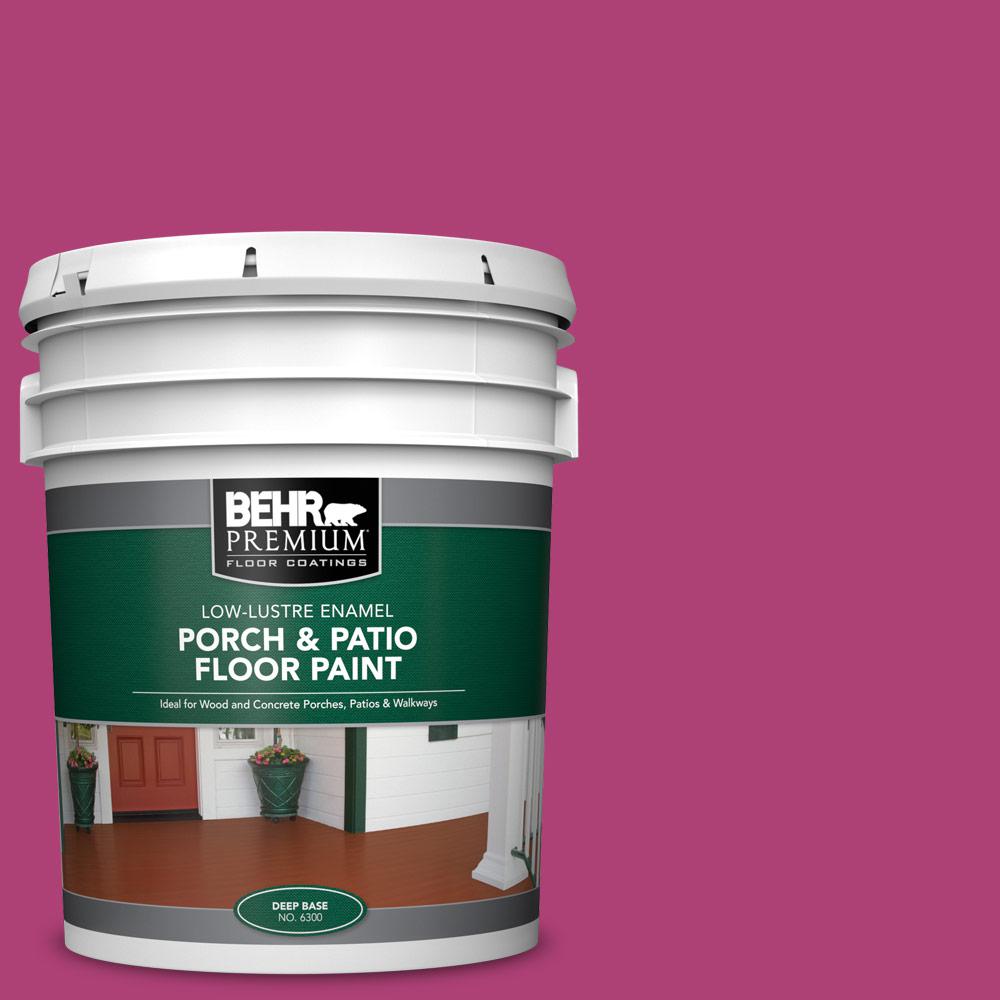 BEHR Premium 5 gal. 100B7 Hot Pink LowLustre Interior