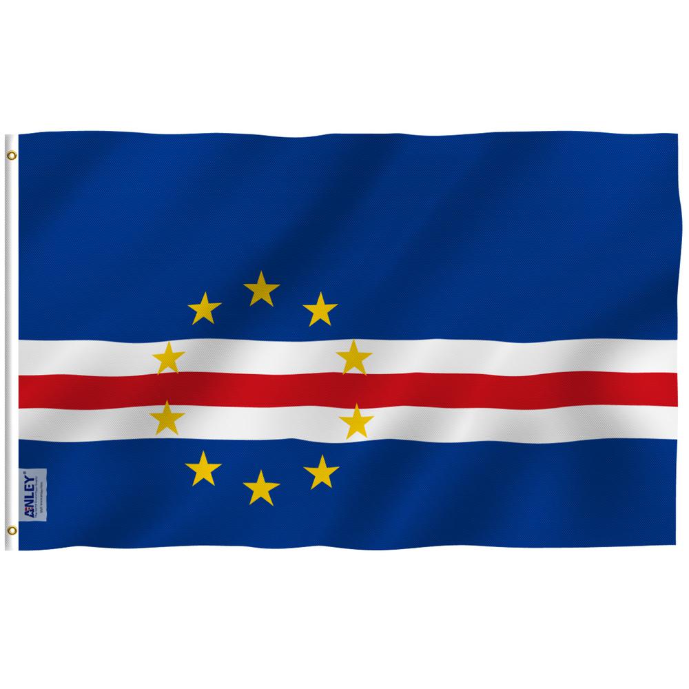Anley Fly Breeze 3 Ft X 5 Ft Polyester Cape Verde Flag 2 Sided