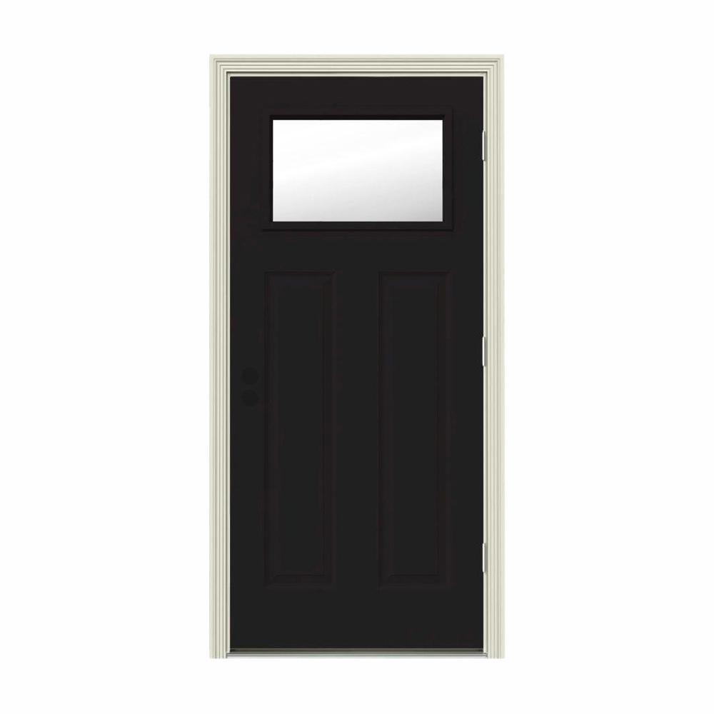 Craftsman - Black - Steel Doors - Front Doors - The Home Depot