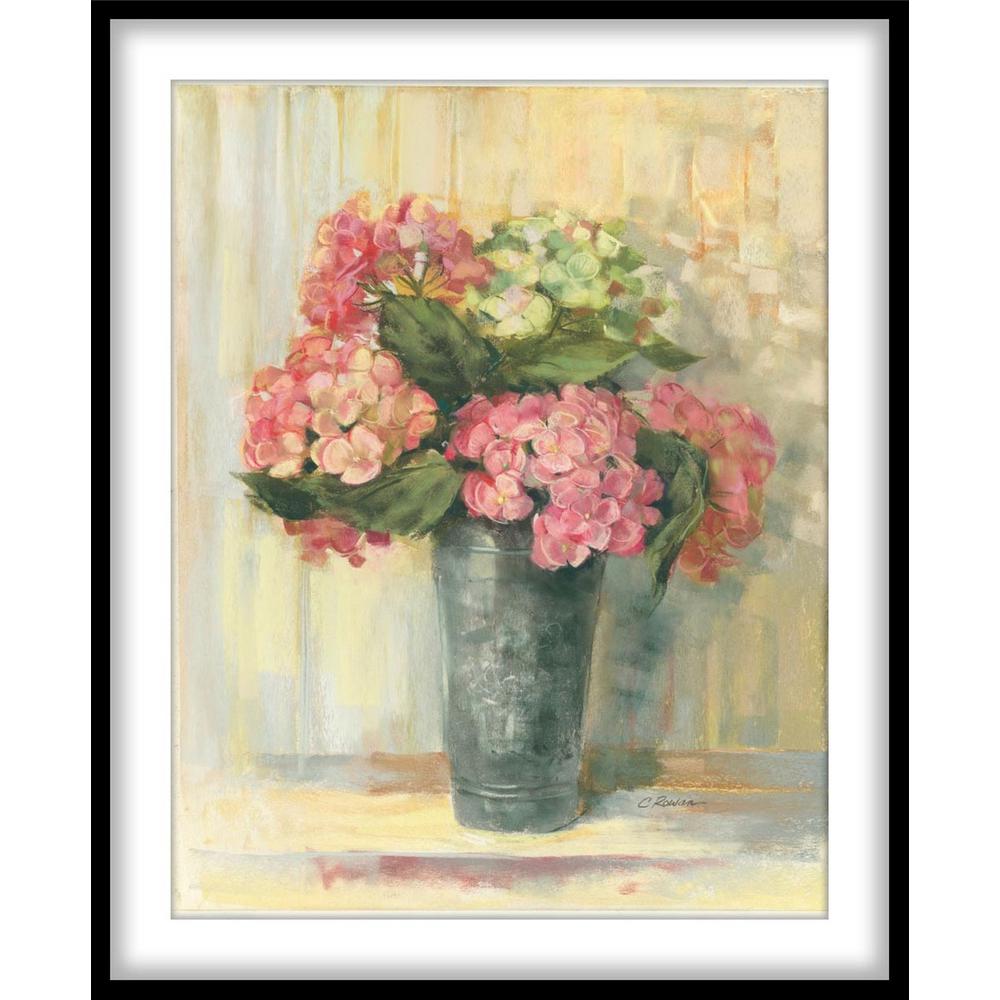 Ptm Images 9 75 In X 11 Pink Hydrangea Framed Wall Art 1 Pink Hydrangea Framed Wall Art