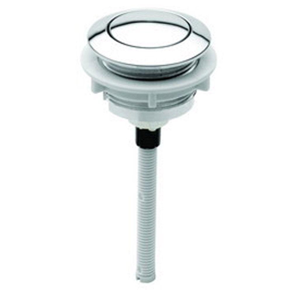 Glacier Bay PushButton Flush Actuator in Chrome for 0.8 GPF UltraHigh