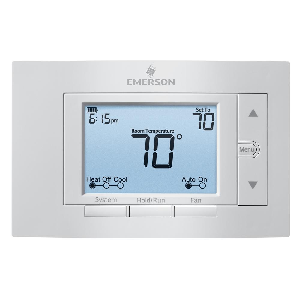 Emerson Premium 7Day Programmable Digital ThermostatUP310 The Home
