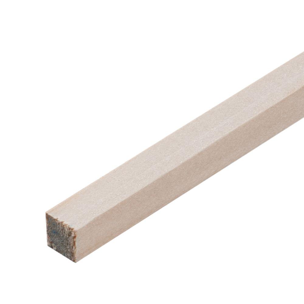 3/8 in. x 36 in. wood square dowel-hdw8306u - the home depot