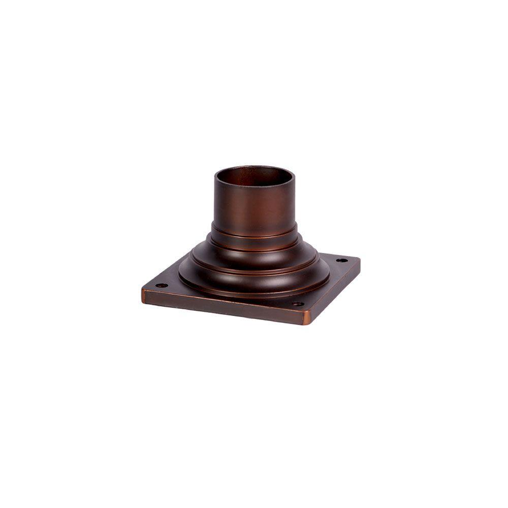 Acclaim Lighting 5999abz Pier Mount Adapter The Home Depot Acclaim Lighting 5999abz Pier Mount Adapter