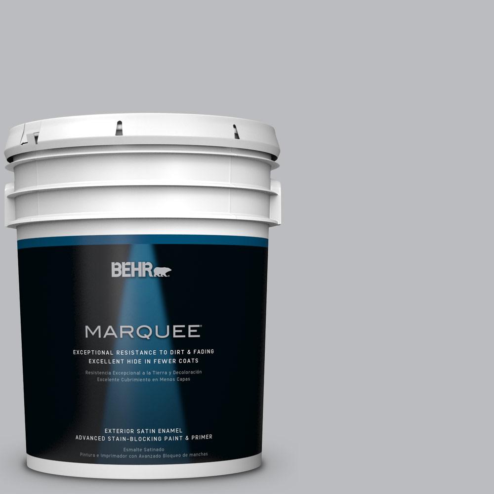 BEHR MARQUEE 5gal. PPU185 French Silver Satin Enamel