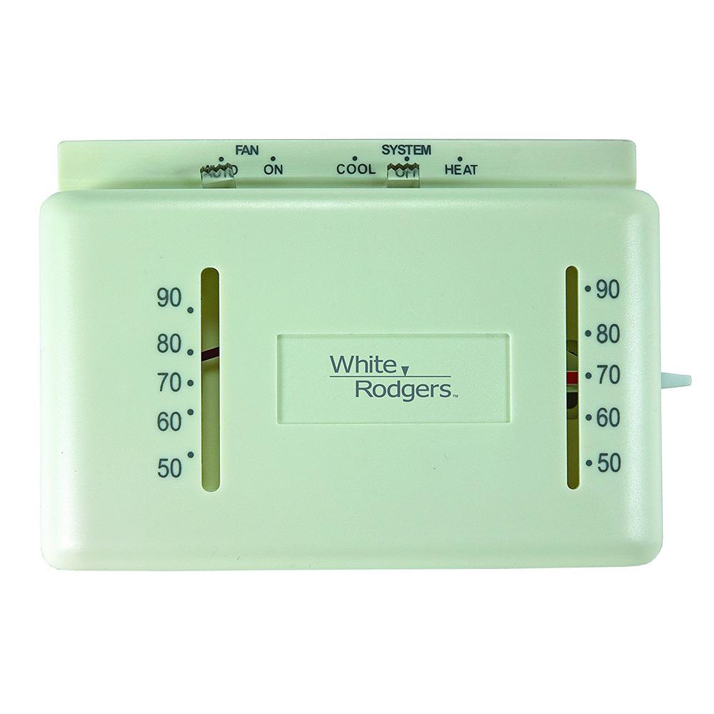 White Rogers Heating and Cooling Thermostat 1F56-444