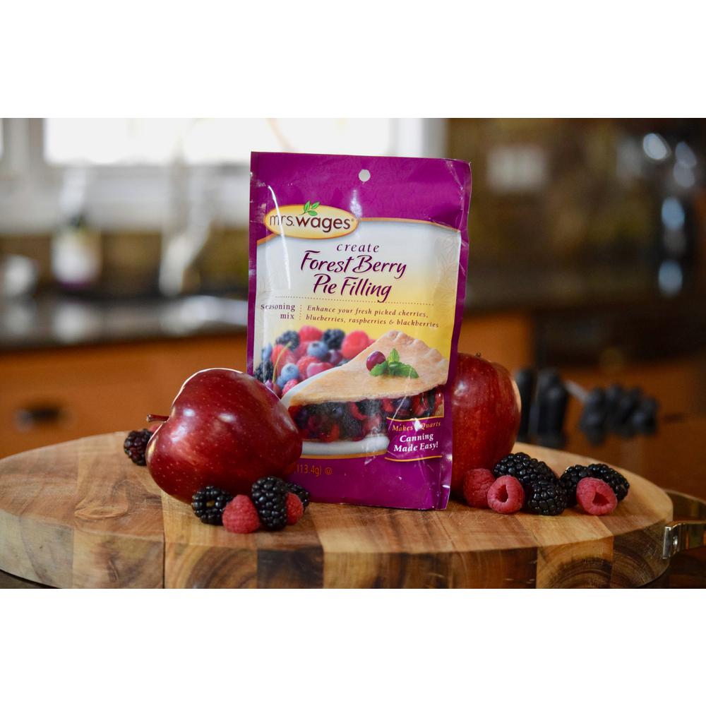 Mrs. Wages Forest Berry Pie Fruit Canning Mix by Mrs. Wages