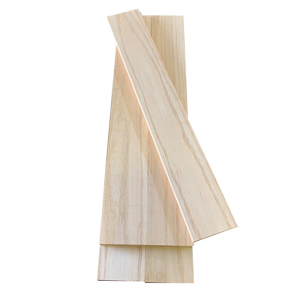 Swaner Hardwood 1/2 in. x 2 in. x 3 ft. Oak S4S Hobby Board (5Pack