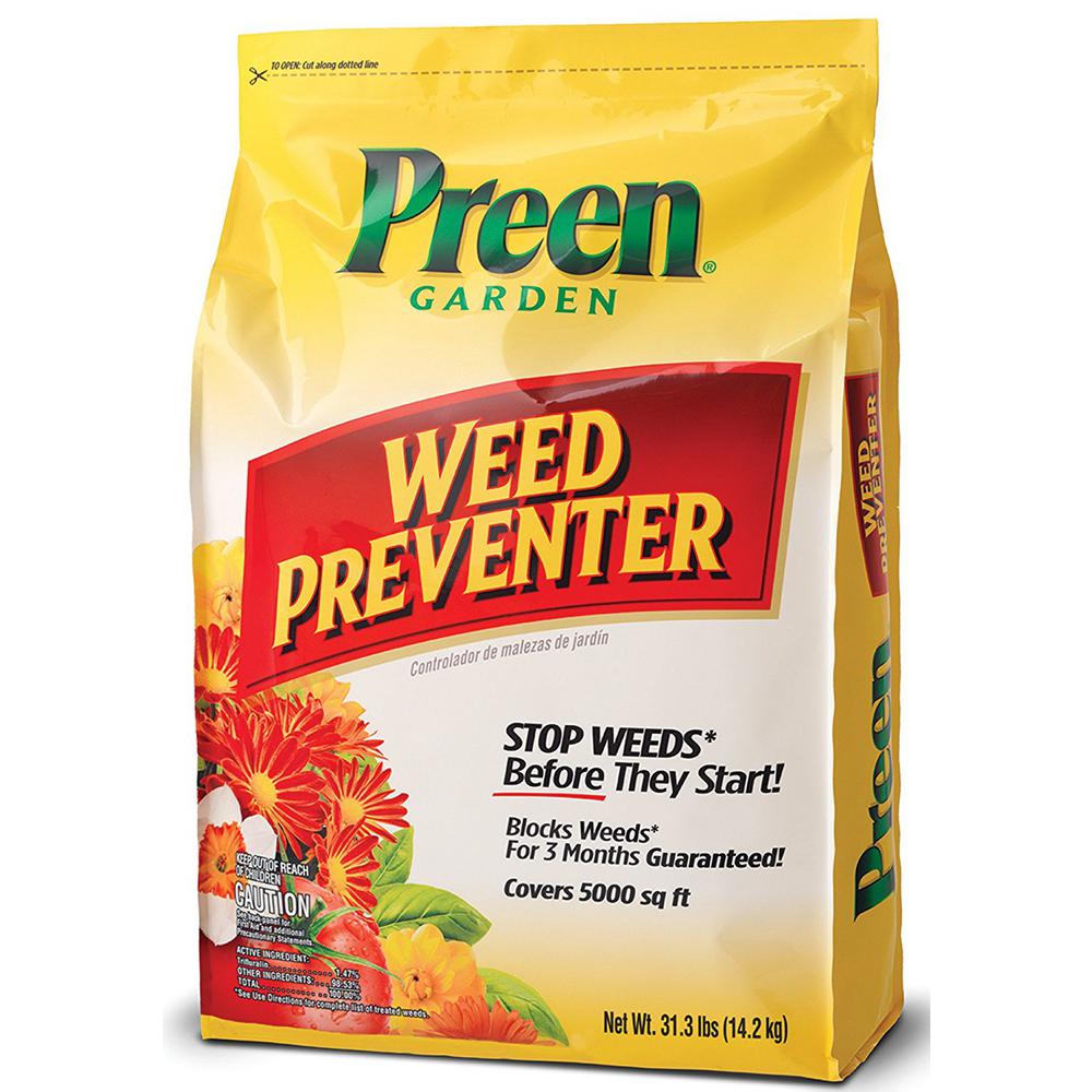 Preen 31.3 lbs. Garden Weed Preventer-2464066 - The Home Depot
