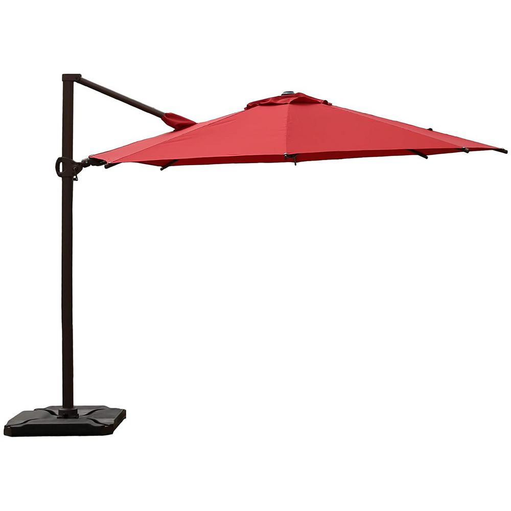 Abba Patio 10 ft. 360Degree Rotating Aluminum Cantilever Patio