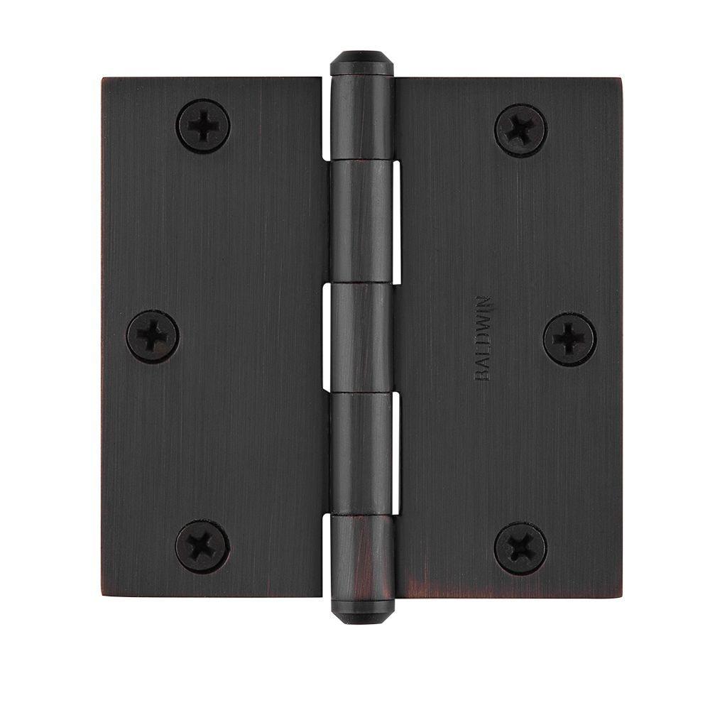 Baldwin 3 5 In Venetian Bronze Square Hinge 9br7025 001 The