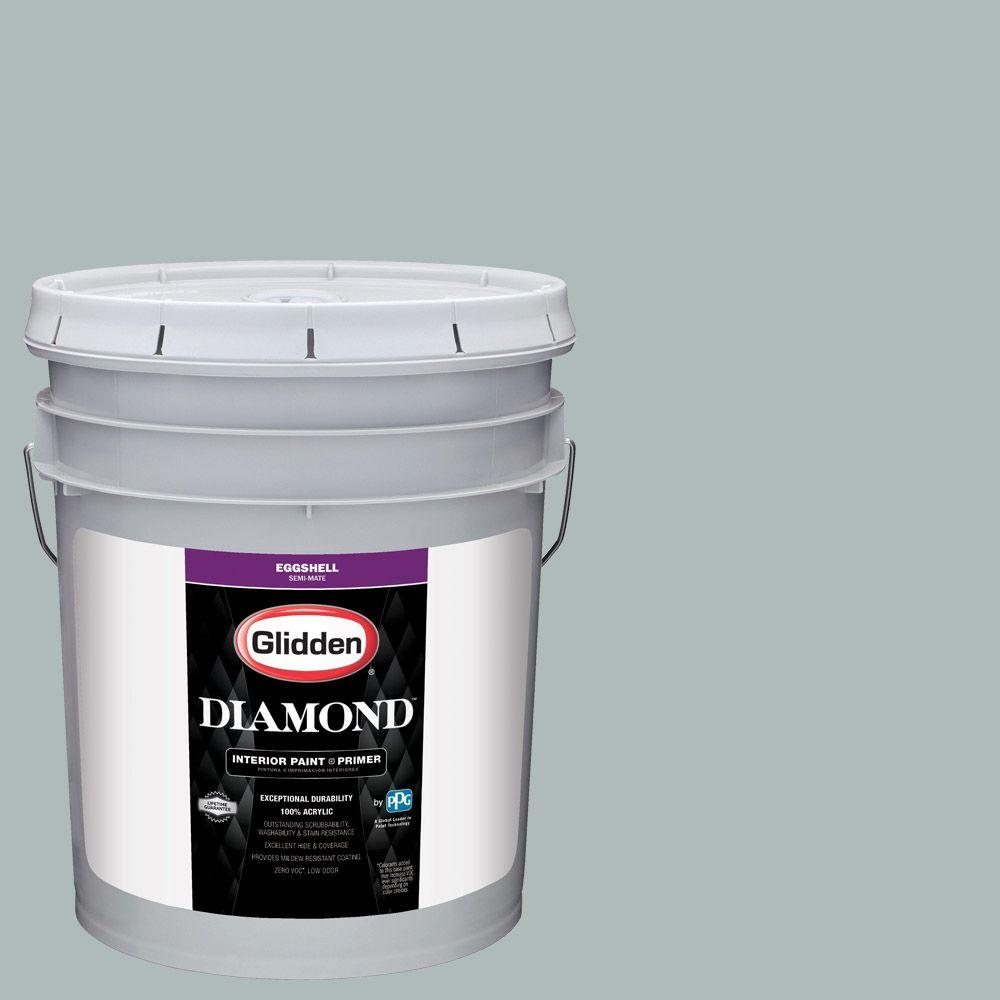 Glidden Diamond 5 gal. HDGCN19D Frosted Briarwood Green Eggshell