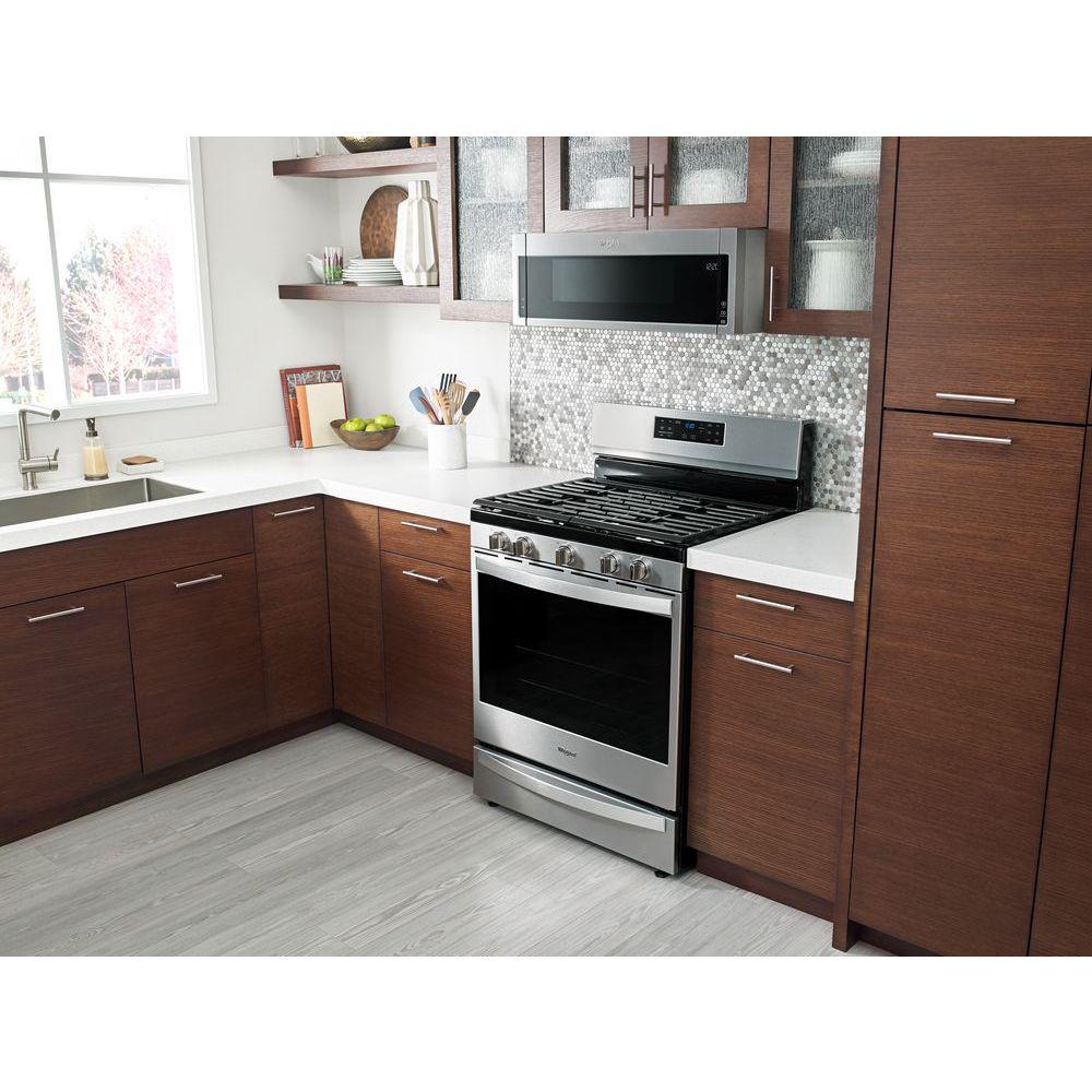 Whirlpool 1 Cu Ft Over The Range Low Profile Microwave Hood 13