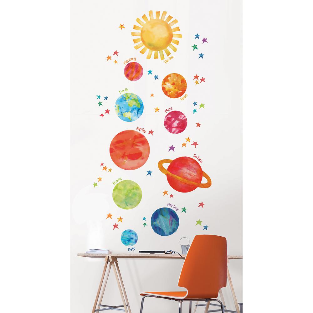 WallPOPs MultiColor Our Galaxy Wall DecalWPK2582 The Home Depot