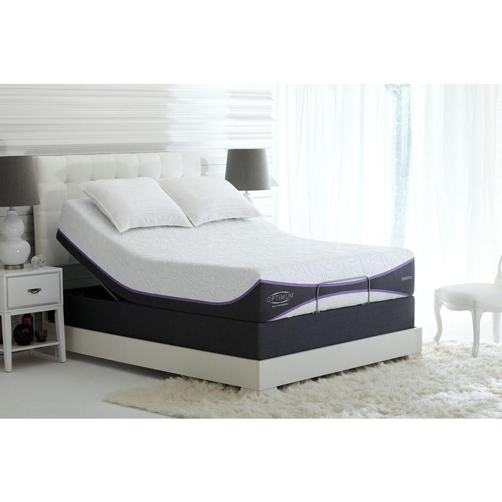 Sealy Posturepedic Reflexion Adjustable California King Box Spring by Sealy Posturepedic