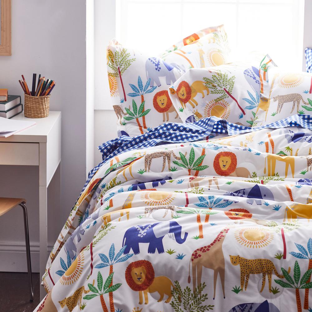 kids jungle bedding