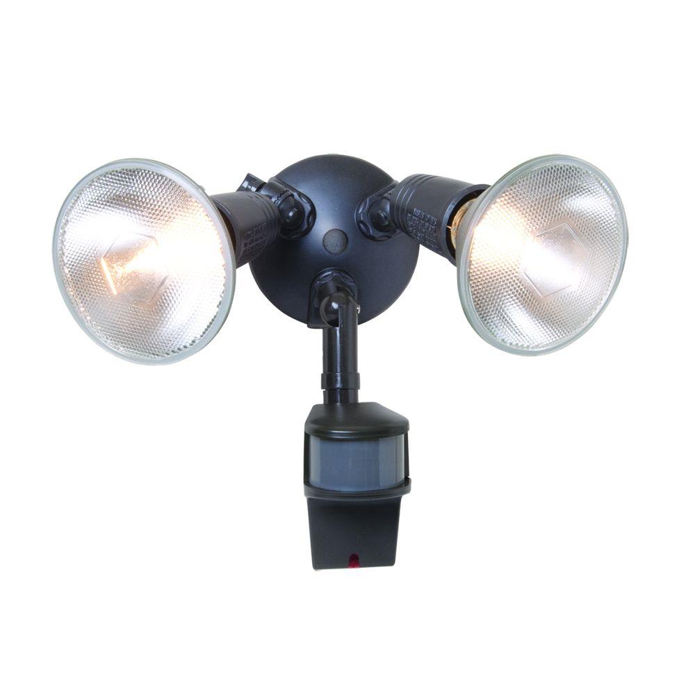 All-Pro 180-Degree Bronze Outdoor Motion Activated Sensor ...