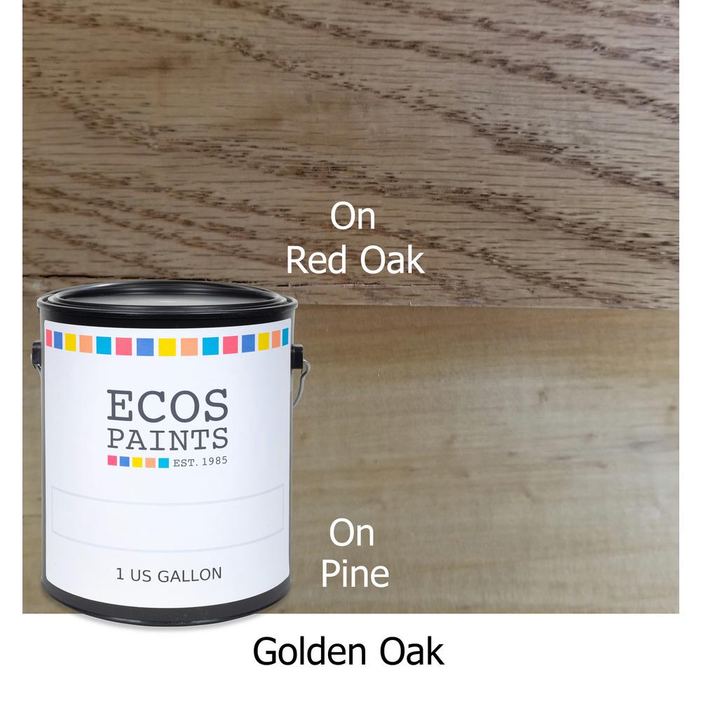 ECOS 1 gal. Golden Oak ECOS WoodShield Interior Staingoldenoak The