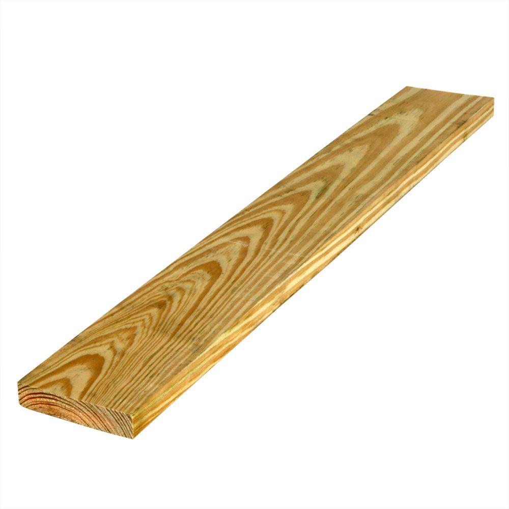 Unbranded 2 in. x 8 in. x 10 ft. #1 Pressure-Treated Lumber-28101M40