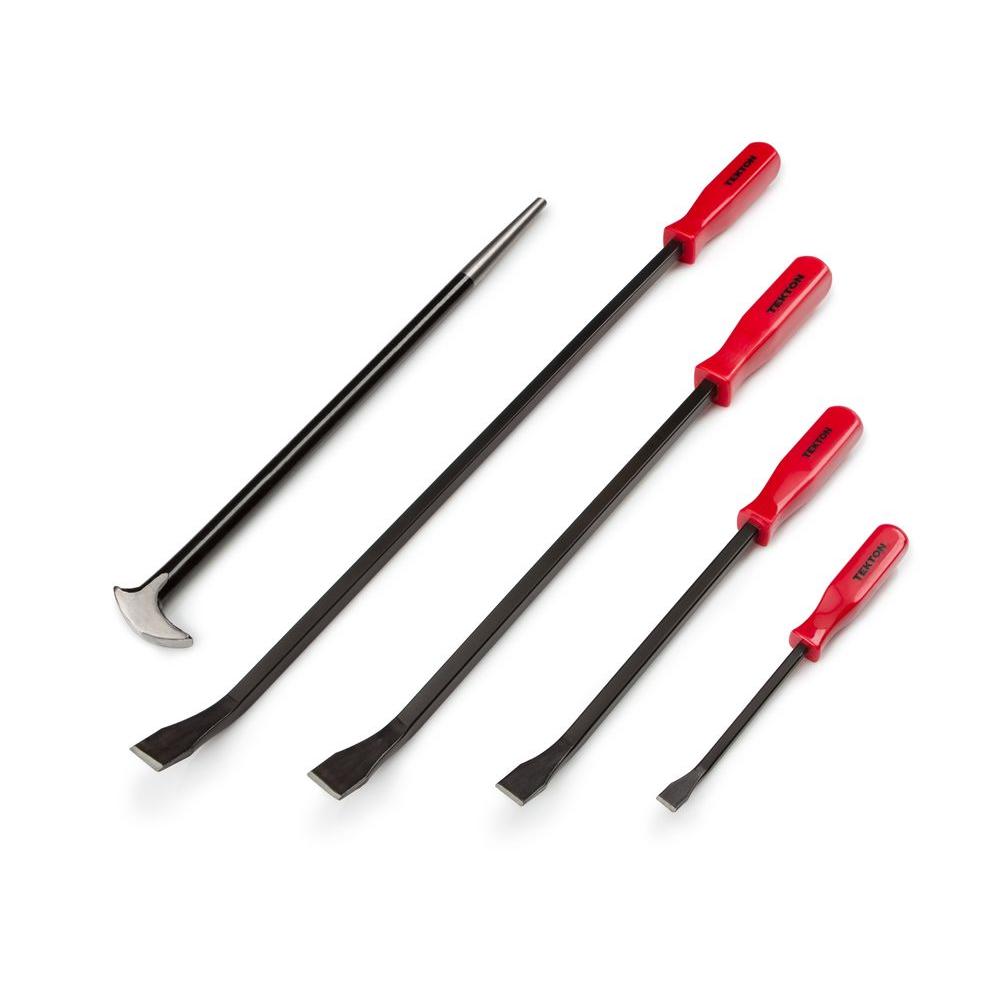 Tekton Mechanic Pry Bar Set 5 Piece 3350 The Home Depot