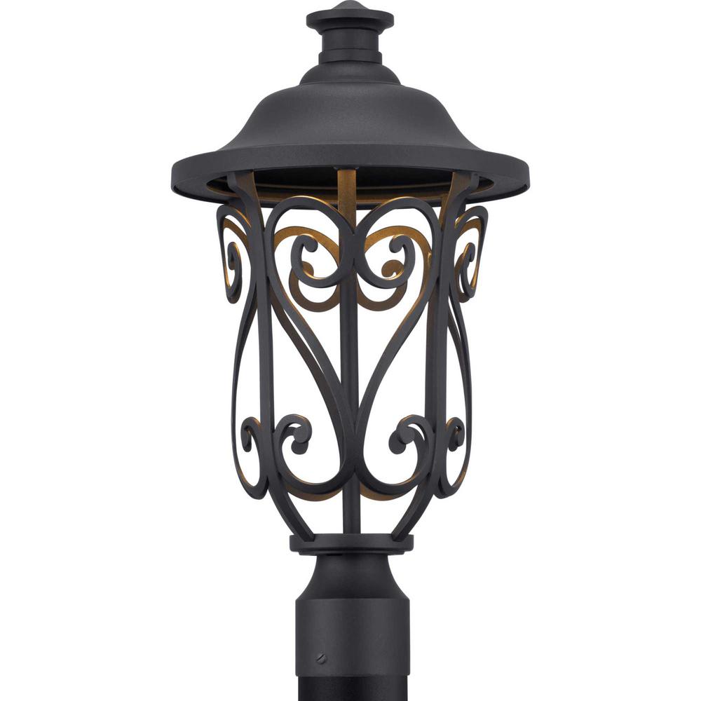 Progress Lighting Leawood Collection 1Light Outdoor Black