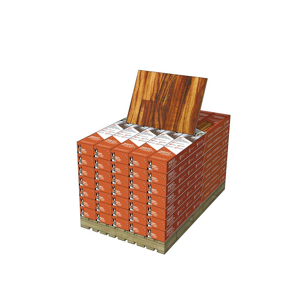 Pergo Outlast+ Hawaiian King Koa 10 mm Thick x 5.23 in. Wide x 47.24 in