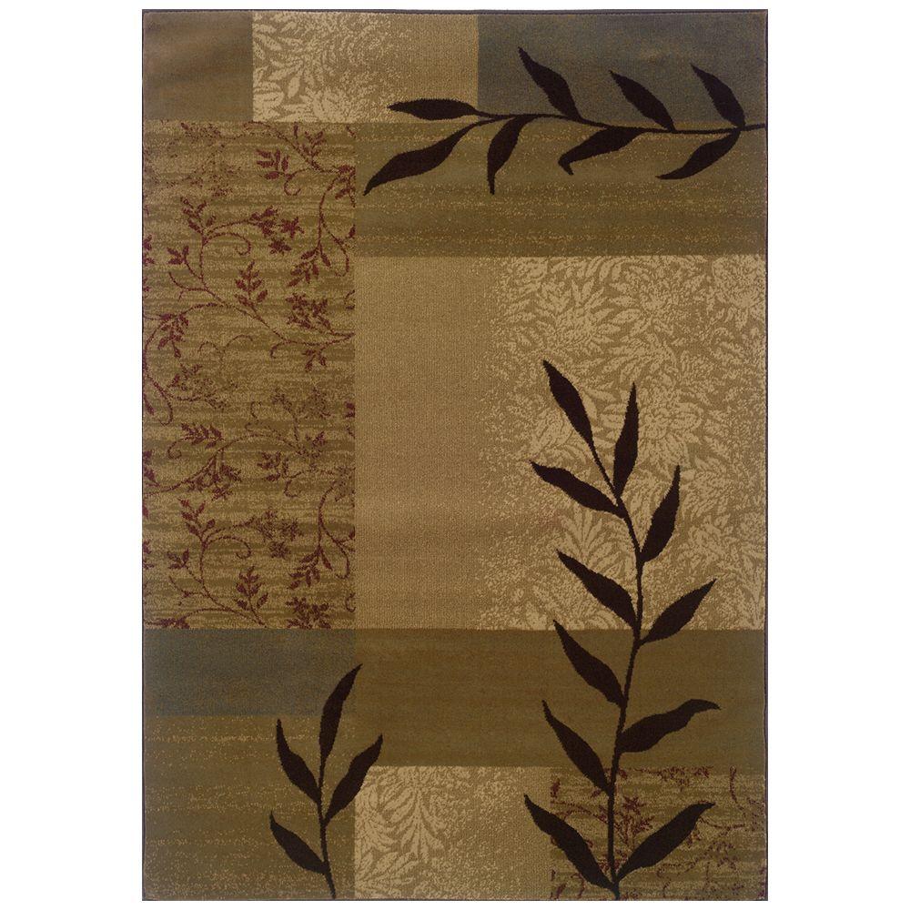 Oriental Weavers Area Rugs The Home Depot Kiawah Chadwick Beige 5 Ft X 7 6 In Area Rug
