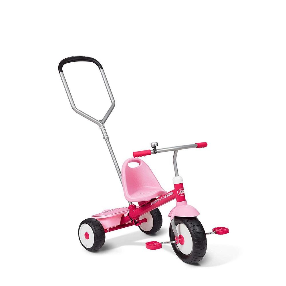 red flyer tricycle with handle