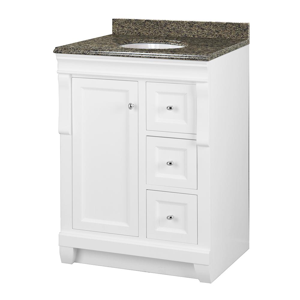 Foremost Cottage 37 in. W x 22 in. D Vanity in Antique White with
