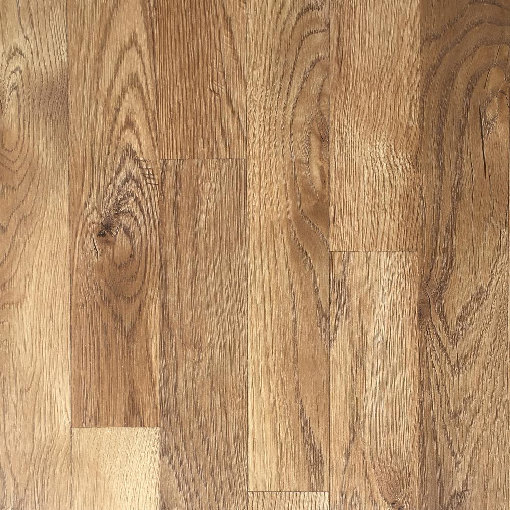 Reviews For Trafficmaster Ember Oak 7 Mm Thick X To 2 3 In Wide 50 4 5 Length Laminate Flooring 24 Sq Ft Case 45669 The Home Depot Trafficmaster Ember Oak 7 Mm Thick