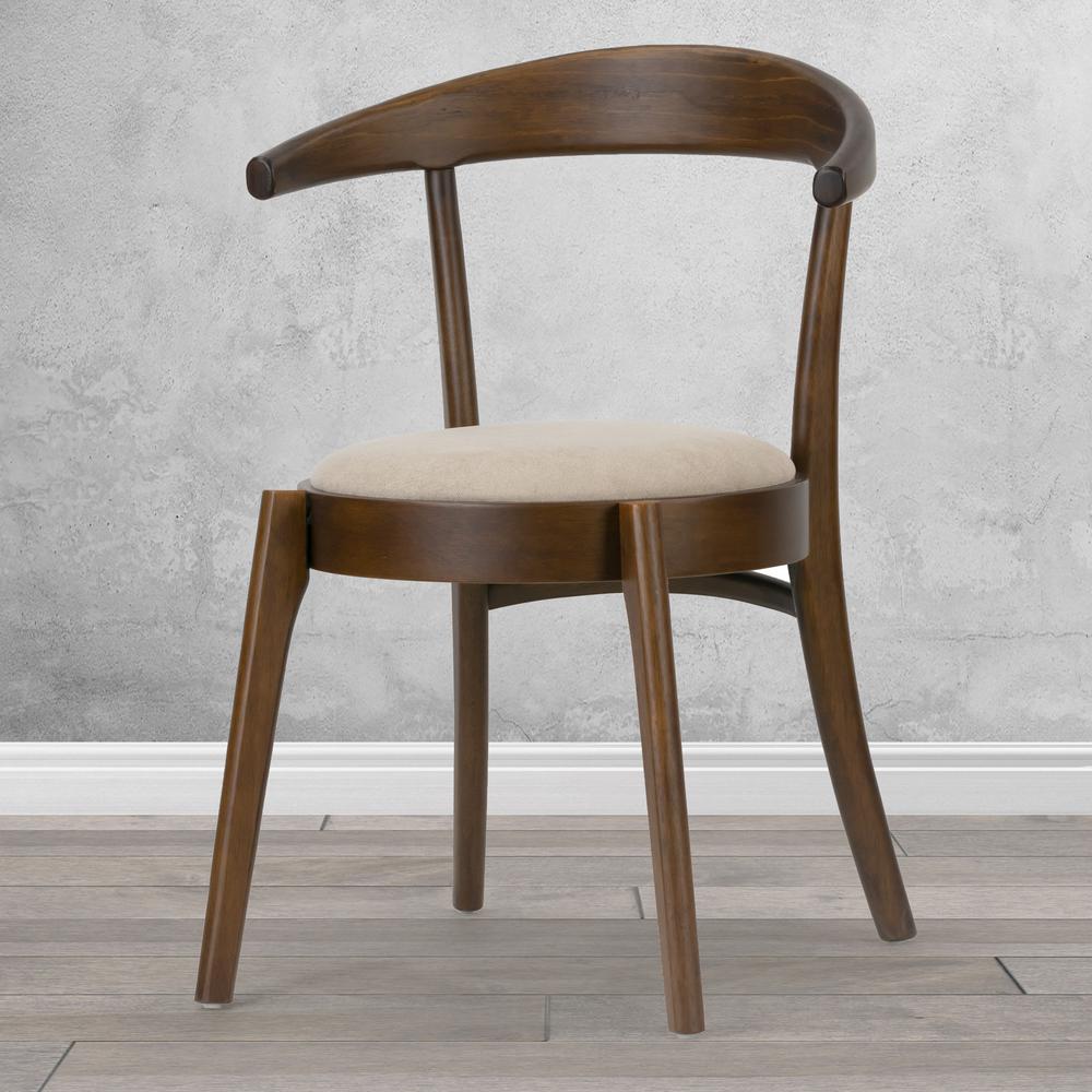 Modern Curved Wood Chair Decor Photography Nyc