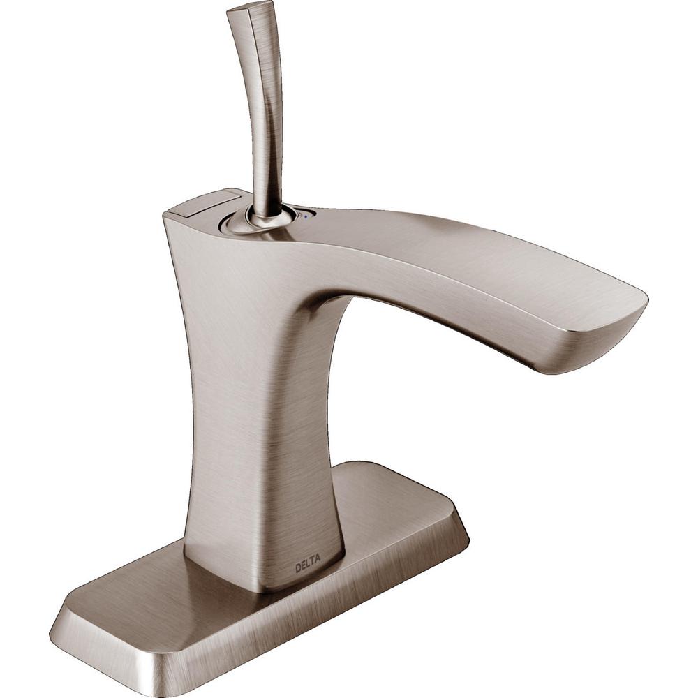 Delta Addison Single Hole Single-Handle Bathroom Faucet with Metal