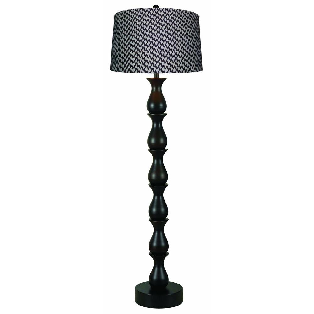 Kenroy Home Rumba 58 In Oil Rubbed Bronze Floor Lamp