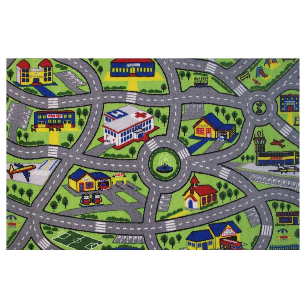 Fun Rugs Time Driving Multi 2 Ft X Area Rug 171 Rugs Fun Time Driving Multi 2 Ft