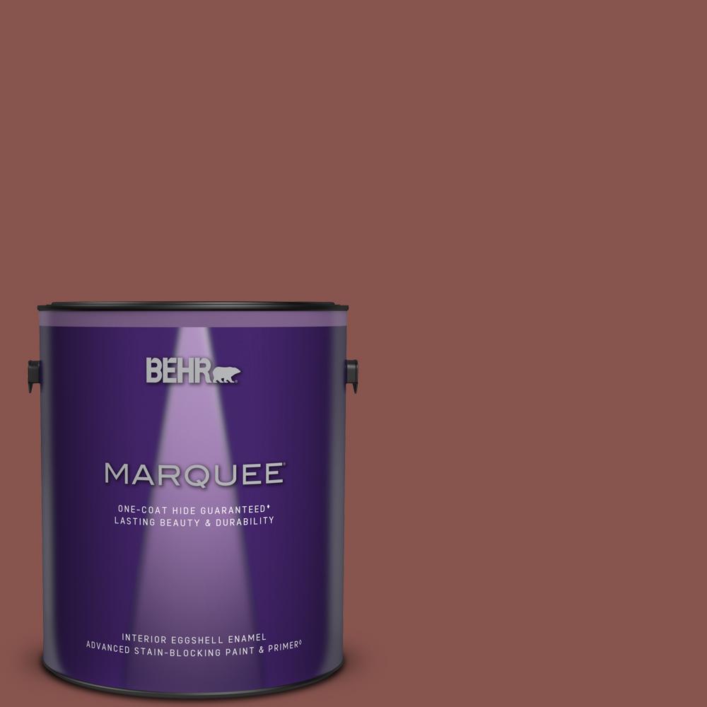 BEHR MARQUEE 1 gal. #160F-6 Boston Brick Eggshell Enamel ...