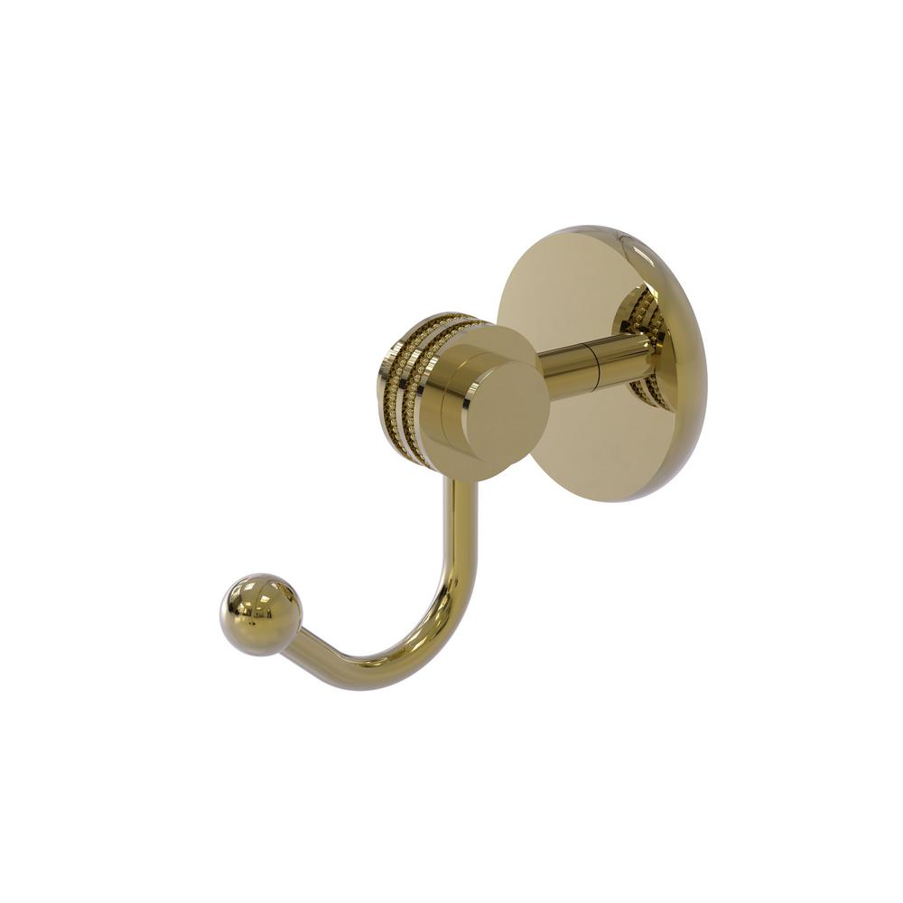 Allied Brass Satellite Orbit 2-Collection Screw-In Robe Hook with Dotted Accents... by Allied Brass