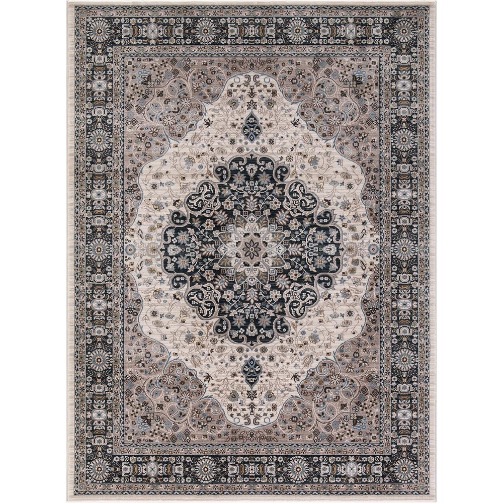 Concord Global Trading Kashan Medallion Ivory 7 Ft 10 In X 9 Concord Global Trading Kashan Medallion Ivory 7 Ft 10 In X 9 Area Rug 28527 The Home Depot