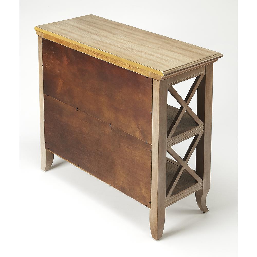 Butler Specialty Company Newport Driftwood Low Bookcase 3044247