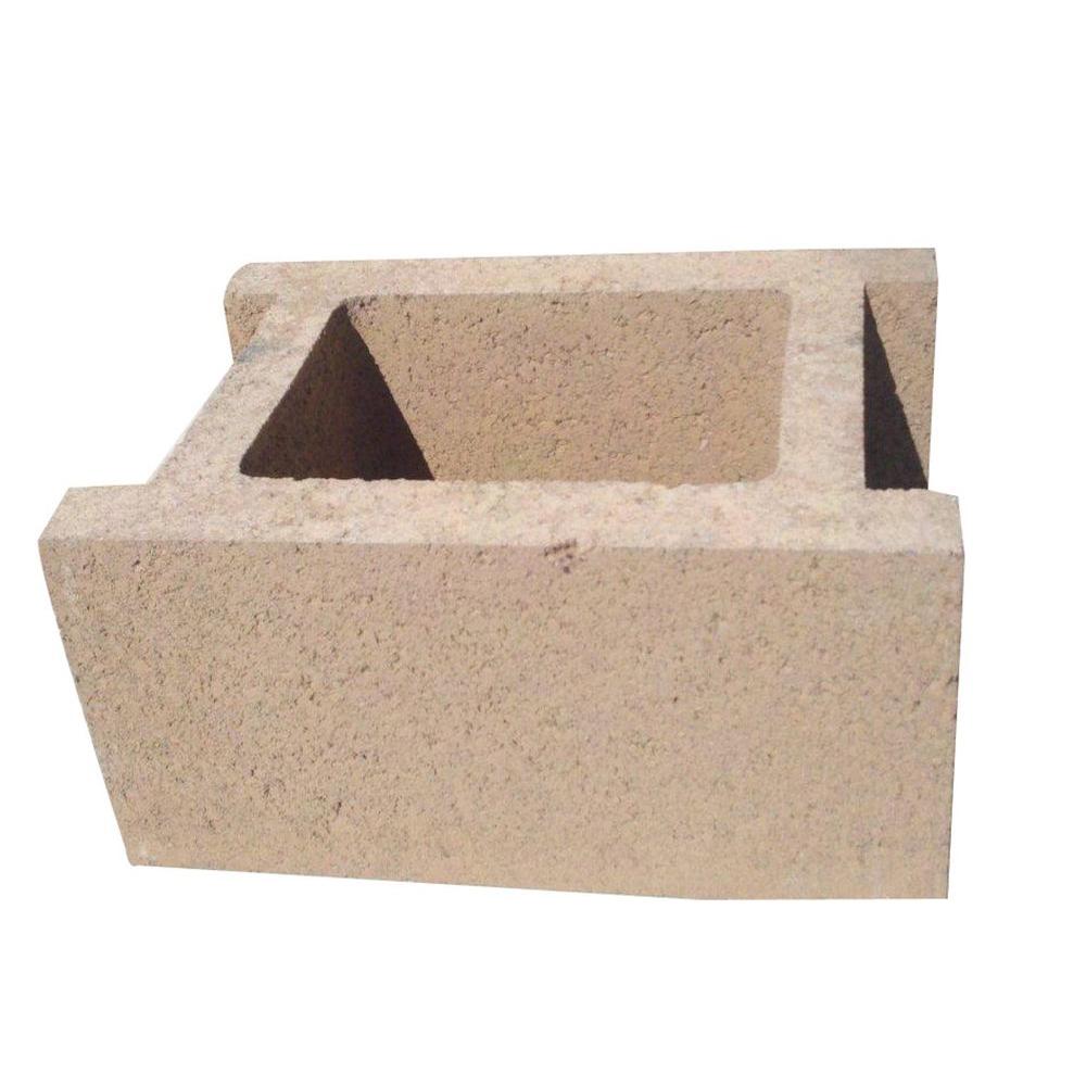 8 in. x 8 in. x 12 in. Concrete Chimney Block201280 The Home Depot