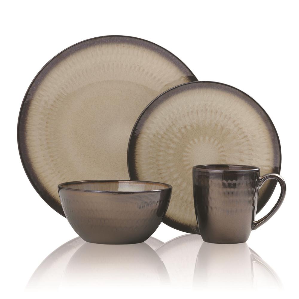 cream tableware