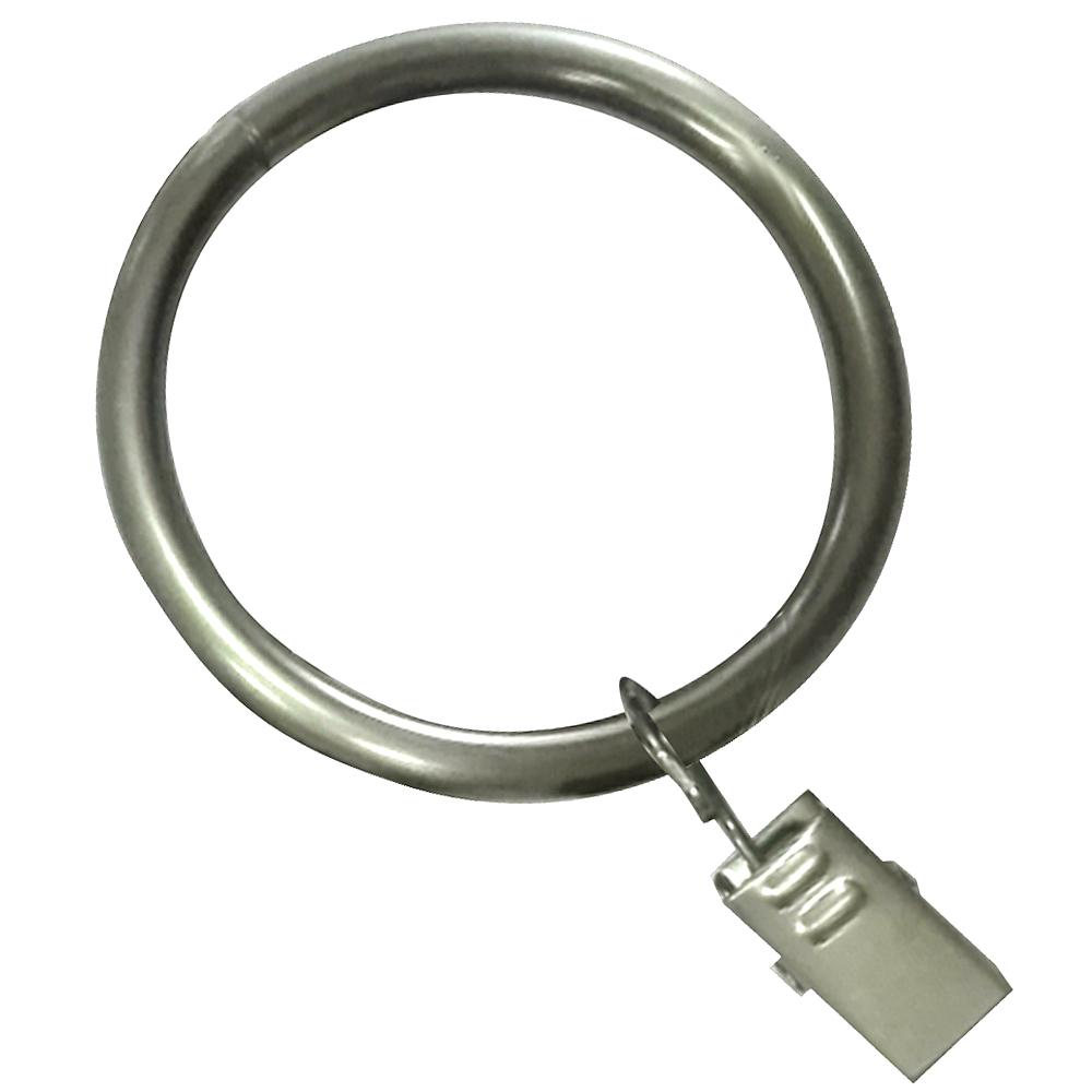 Antique Pewter Curtain Rings Clips Curtain Hardware The