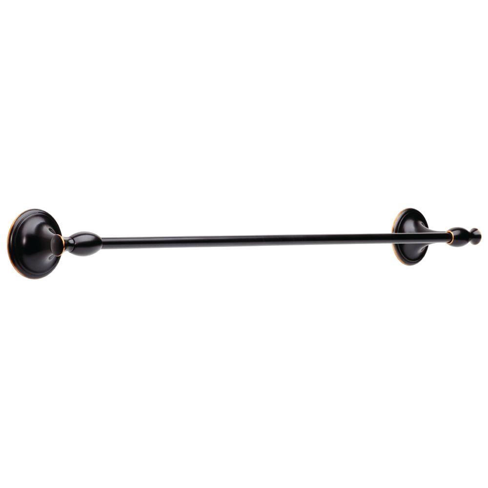 Delta Meridian 24 in. Towel Bar in Oil Rubbed Bronze137235 The Home