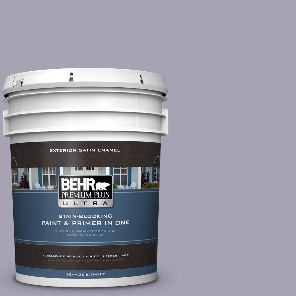 BEHR Premium Plus Ultra 5-gal. #N560-3 Luxe Lilac Satin Enamel ...