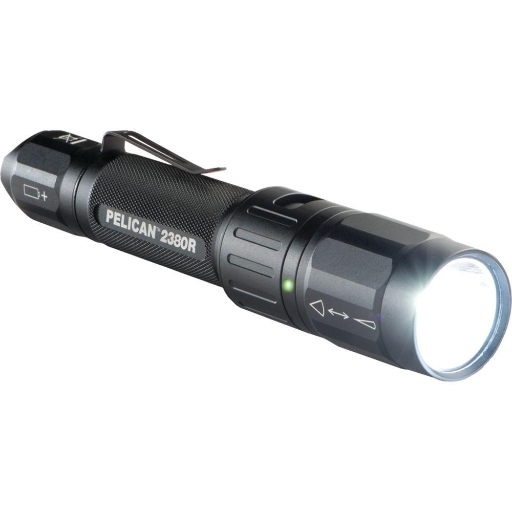 Pelican Lumen Progear Aluminum Rechargeable Spotlight/Floodlight Flashlight by Pelican