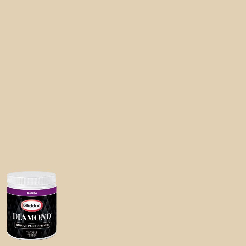 Glidden Diamond 8 oz. HDGY22D Ivory Coast Eggshell Interior Paint with