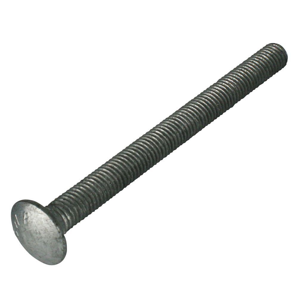 Everbilt 3 8 In 16 Tpi X 5 In Galvanized Carriage Bolt 803566 The 