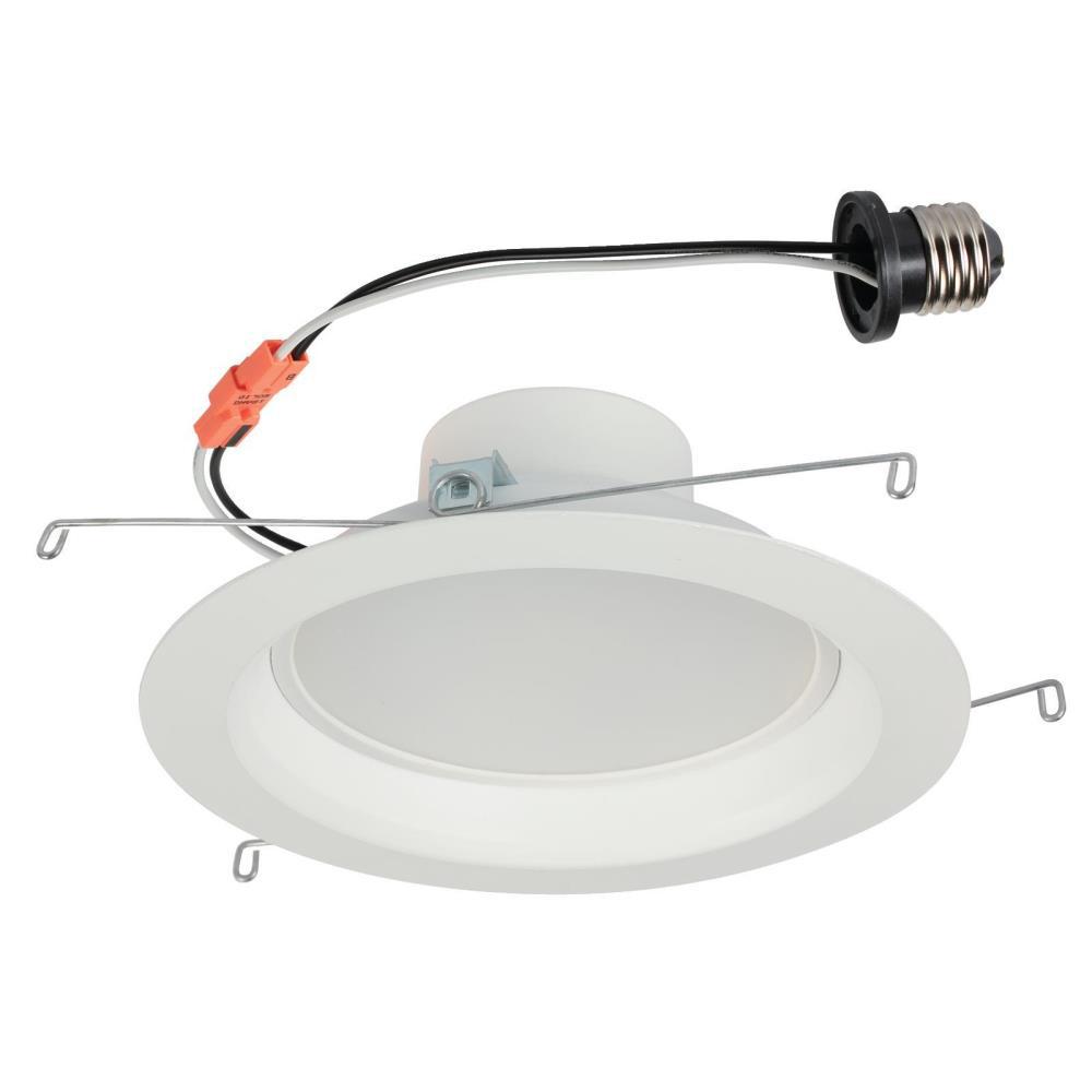 Westinghouse 31049 7 Watt 4in White Integrated LED Recessed Trim 3000K Bulb