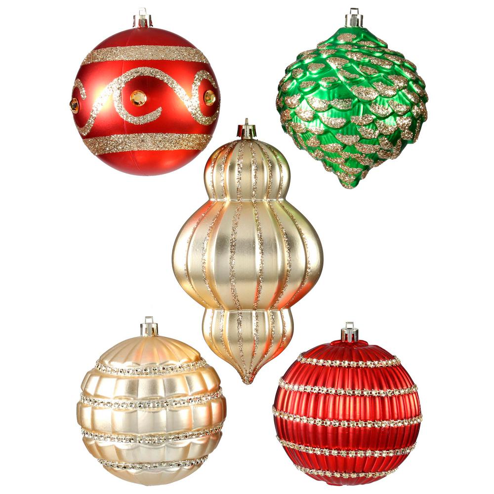 Home Accents Holiday Holiday Traditions 100 mm Shatter Proof Ornament