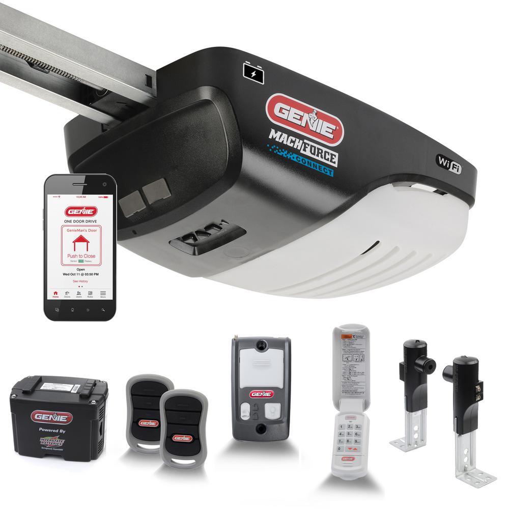 Direct Drive 3 4 Hp Garage Door Opener With Smartphone Controller