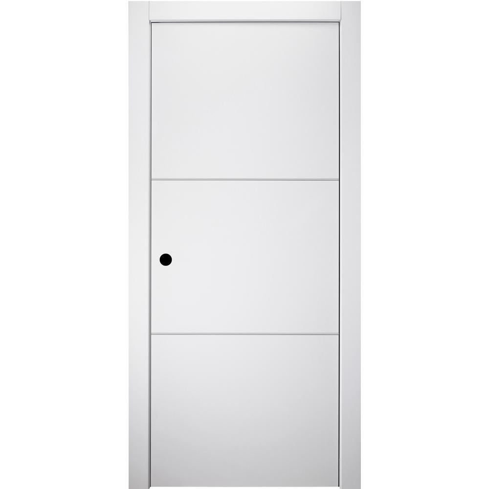 Belldinni 32 In X80 In Stella 2h Snow White Finished Aluminum